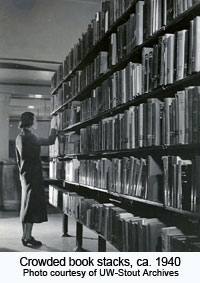 Crowded Book Stacks