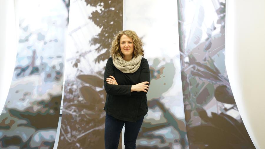 The art of Taryn McMahon, who teaches at Kent State University, focuses on the “human impact on ecologies and cultural preconceptions of nature.”