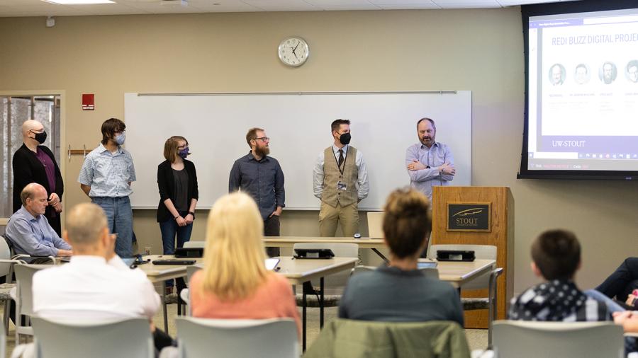 Students were hired to develop Buzz Digital, with guidance from faculty and staff and through a national grant.