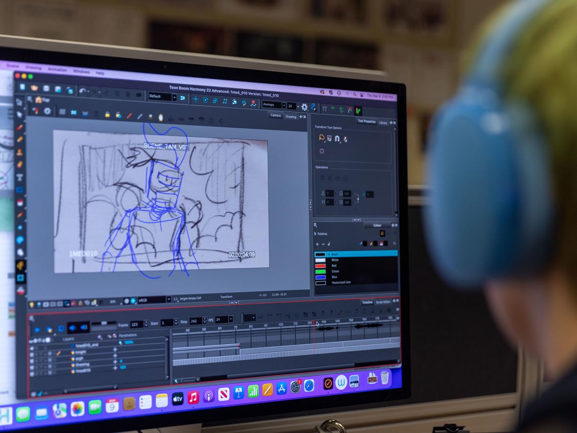 The animation and digital media program at UW-Stout is ranked No. 1 in Wisconsin among public universities.