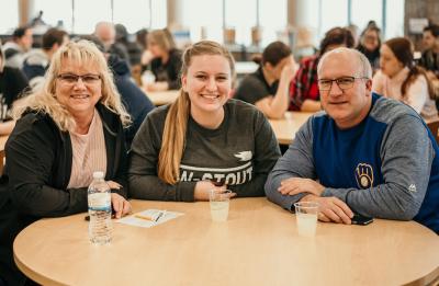 Families came to UW-Stout to celebrate Family Weekend with their students. 