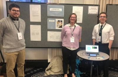 Daniel Ivankovic, Allison Haack and Alek Siegel at the Design of Medical Devices Conference