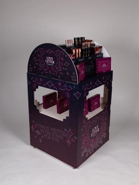 One team developed a makeup line concept called Love Letters, including a point-of-sale display shaped like a mailbox.